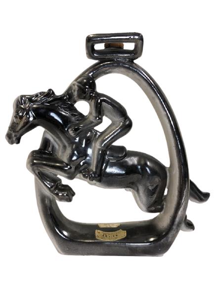 VINTAGE JOCKEY & HORSE GARNIER PARIS DECANTER 12" (1 of 6)