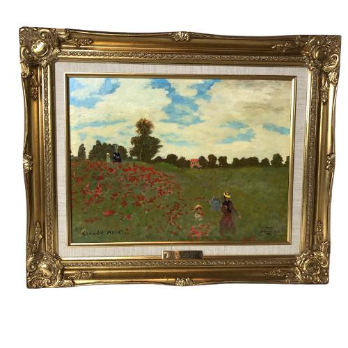 AFTER CLAUDE MONET PAINTING BY J.E. SMALL 45" (1 of 9)