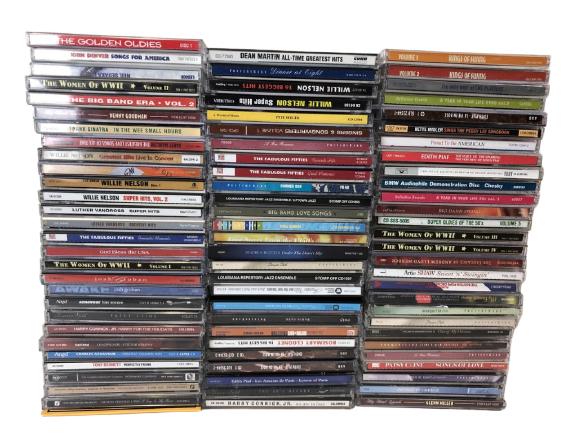 80+ ASSORTED ARTISTS MUSIC COMPACT DISC CDS (1 of 9)