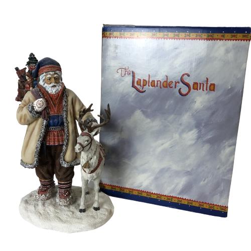 VTG LAPLANDER SANTA PIPKA COLLECTIBLE FIGURINE 11" (1 of 6)
