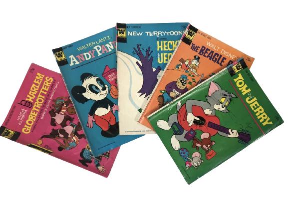 5 ASSORTED 1950'S 60'S WHITMAN COMIC BOOKS (1 of 8)