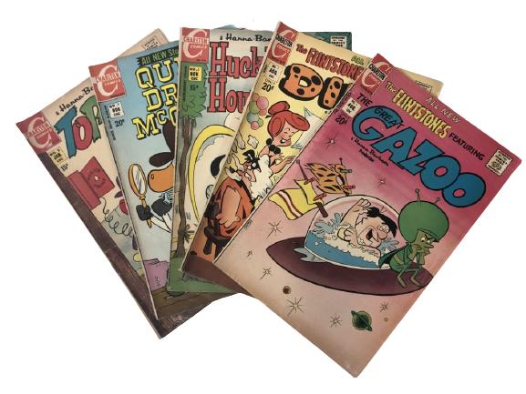 5 ASSORTED VINTAGE CHARLTON COMIC BOOKS (1 of 8)
