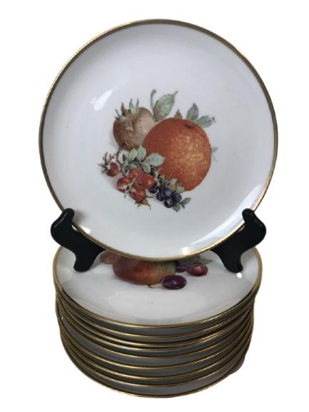 10 VTG ESCHENBACH GERMAN CHINA PLATES 8" (1 of 4)