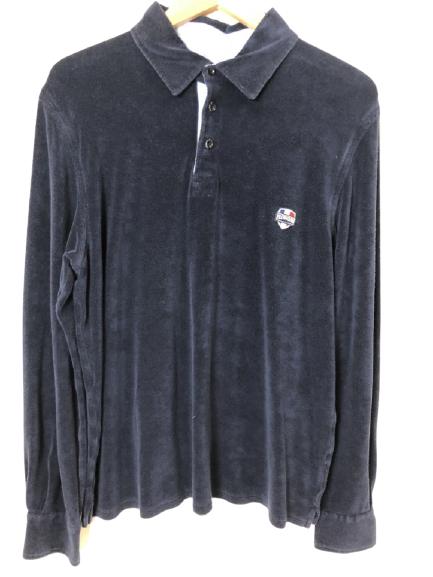 VILEBREQUIN MENS NAVY BLUE LS POLO SHIRT XXL (1 of 4)