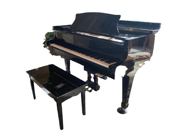 K. KAWAI KG2E BLACK BABY GRAND PIANO DISK  PIANO (1 of 9)