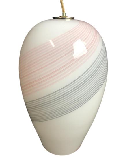 MID MOD MURANO GLASS CHANDELIER PENDANT LAMP 14" (1 of 5)