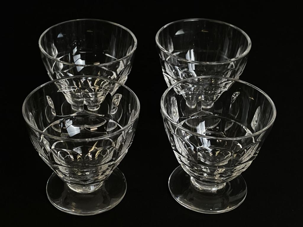 4 BACCARAT CRYSTAL CORDIAL APPERTIF GLASSES 2" (1 of 6)