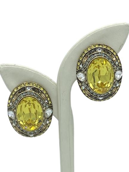 HEIDI DAUS VINTAGE INSPIRED CLIP ON EARRINGS (1 of 4)