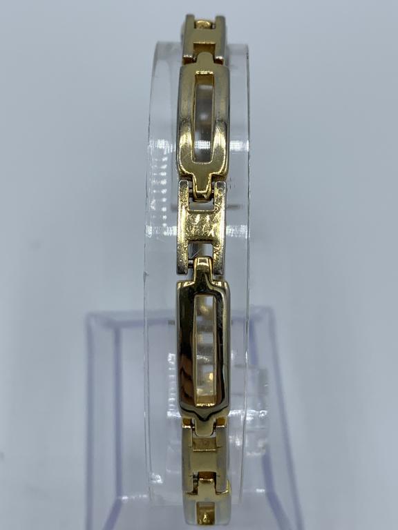 VTG SIGNED NAPIER GOLD TONE LINK BRACELET (1 of 4)