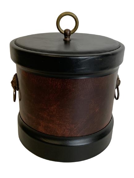 VTG KRAFTWARE VERSACE INSPIRED ICE BUCKET: VTG KRAFTWARE VERSACE INSPIRED ICE BUCKET -APROX 9 1/2" H -VERY GOOD VINTAGE CONDITION