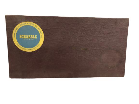 VINTAGE SCRABBLE GAME: VINTAGE SCRABBLE GAME -GOOD VINTAGE CONDITION -NOT SURE ALL PIECES ARE THERE