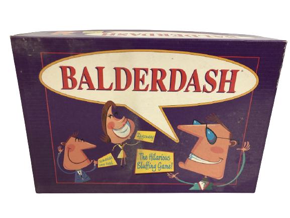 VTG BALDERDASH GAME: VTG BALDERDASH GAME -NOT SURE ALL PIECES ARE THERE