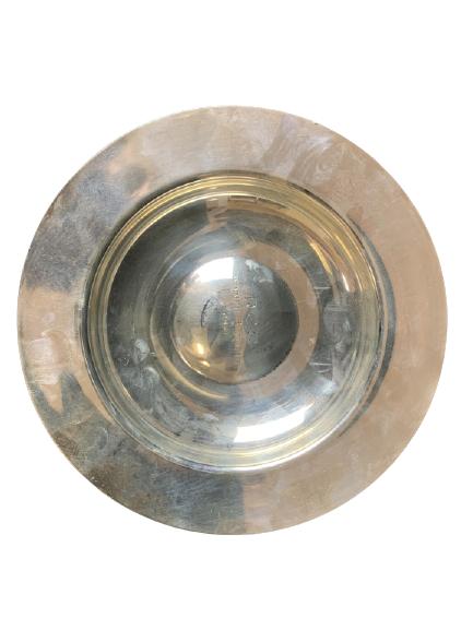 1968 STERLING SILVER TROPHY PLATE 245 G (1 of 5)