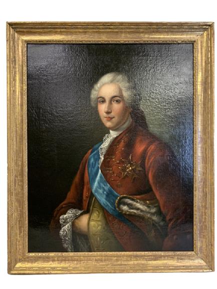 F.H. DROUAIS 18TH C. FRENCH OIL PAINTING DAUPHIN (1 of 9)