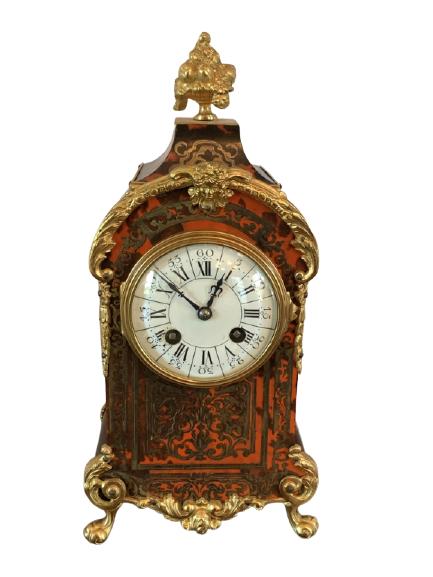 ANTIQUE 19TH C FRENCH L.P. JAPY & CIE MANTLE CLOCK (1 of 8)