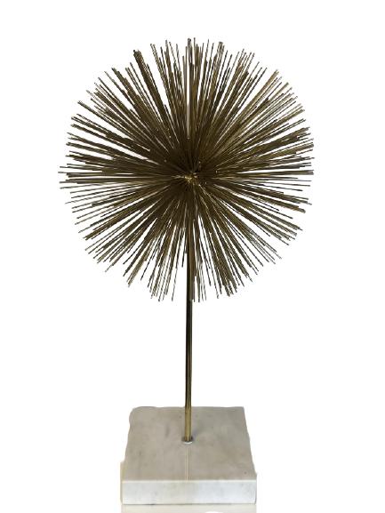 CURTIS JERE SPUTNIK URCHIN TABLE SCULPTURE 25" (1 of 8)