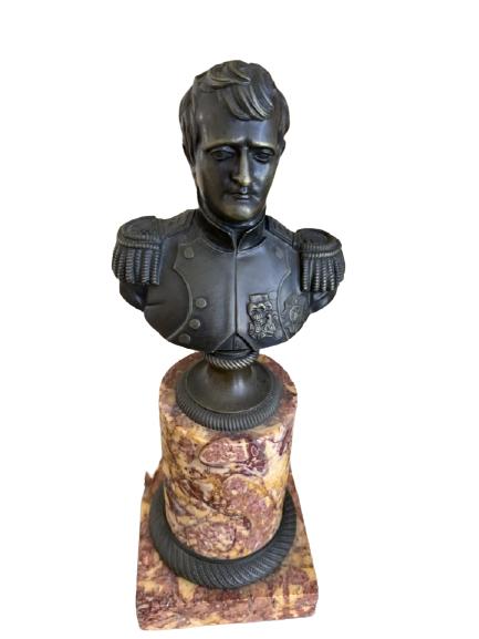 CAESER AUGUSTUS CAST BRONZE BUST 8.5" (1 of 5)