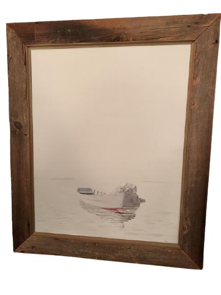 JOHN LUTES  "DAY IN MAINE" ORIGINAL OIL (1 of 3)