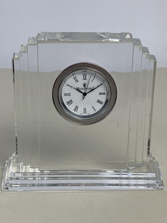 VINTAGE WATERFORD CRYSTAL METROPOLITAN CLOCK (1 of 9)