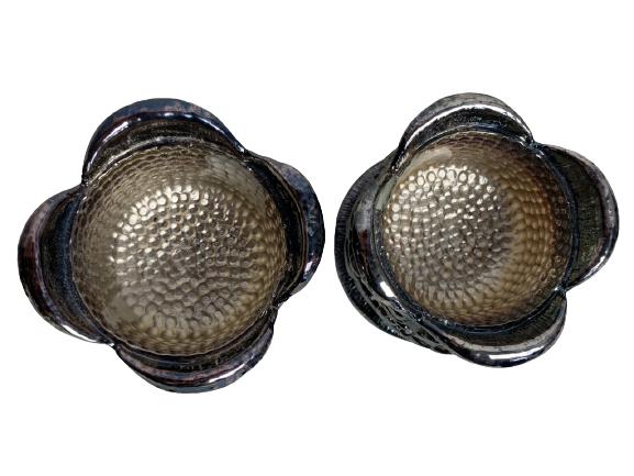 VTG SET OF 2 KARSHI SILVER-PLATED CANDLE HOLDERS (1 of 8)