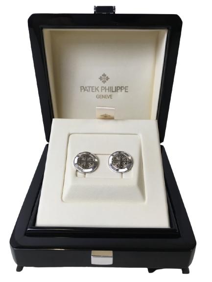 PATEK PHILLIPPE CALATRAVA CROSS 18K GOLD CUFFLINKS (1 of 14)