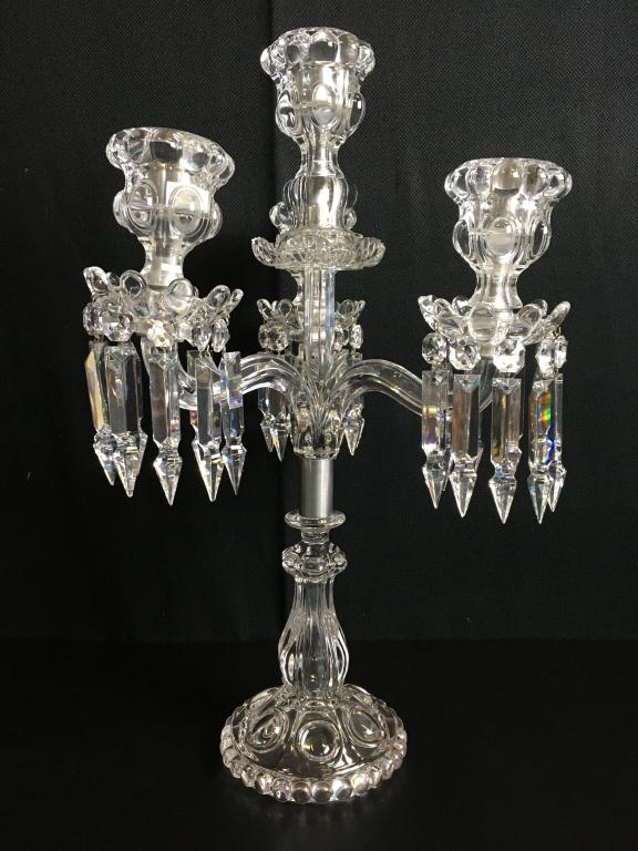 STUNNING BACCARAT CRYSTAL 4 ARM CANDLELABRA (1 of 12)