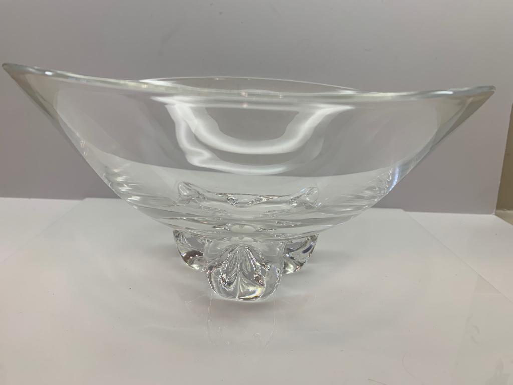 VTG STEUBEN BOWL 11"L (1 of 6)