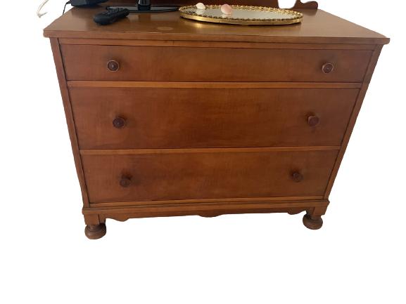 ANTIQUE PINE DRESSER (1 of 2)