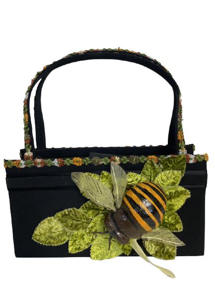LORREN BELL CUSTOM BLACK BUMBLEBEE BAG (1 of 9)