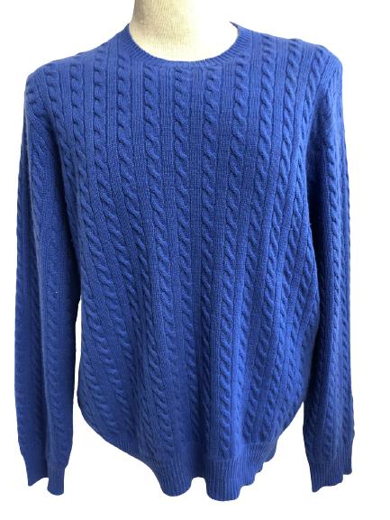 POLO RALPH LAUREN CASHMERE RIBBED SWEATER SZ L (1 of 4)