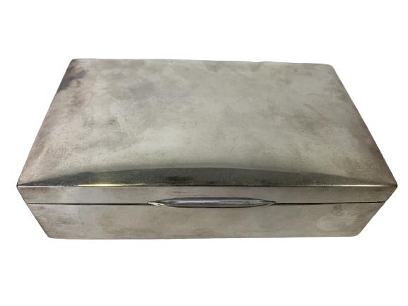 STERLING SILVER TIFFANY STYLE KEEPSAKE BOX 595G (1 of 8)