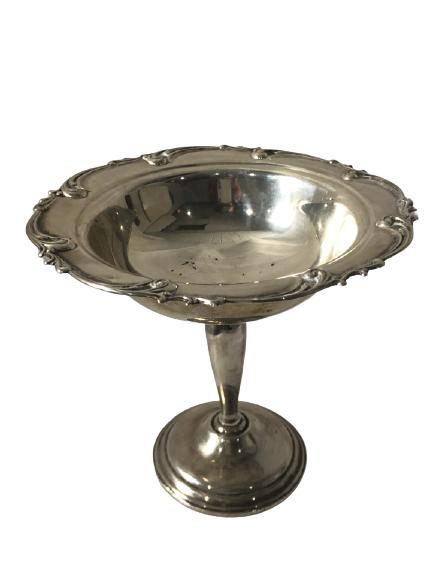 VTG INTERNATIONAL STERLING WEIGHTED COMPOTE 6" (1 of 6)