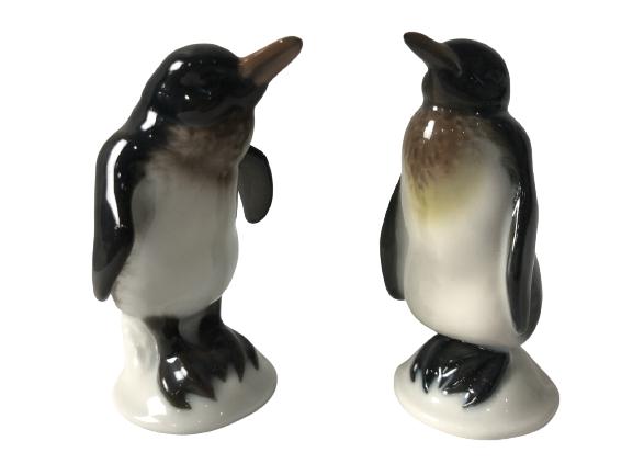 VTG ROSENTHAL PORCELAIN PENGUIN FIGURINES LOT OF 2 (1 of 9)