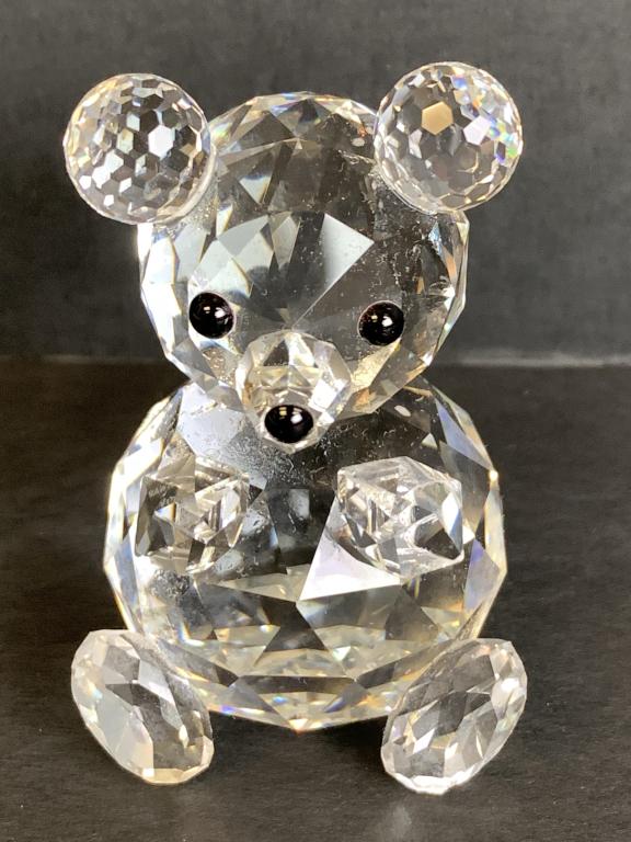 VTG SWAROVSKI CRYSTAL TEDDY BEAR 2.5" (1 of 4)