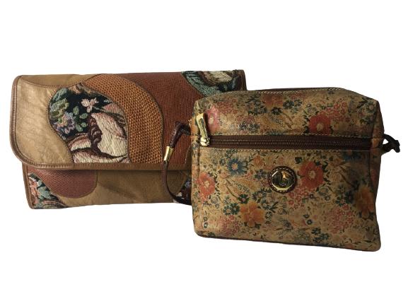 VTG LOT OF 2 HANDBAGS CARLOS FALCHI & BETTINA (1 of 17)