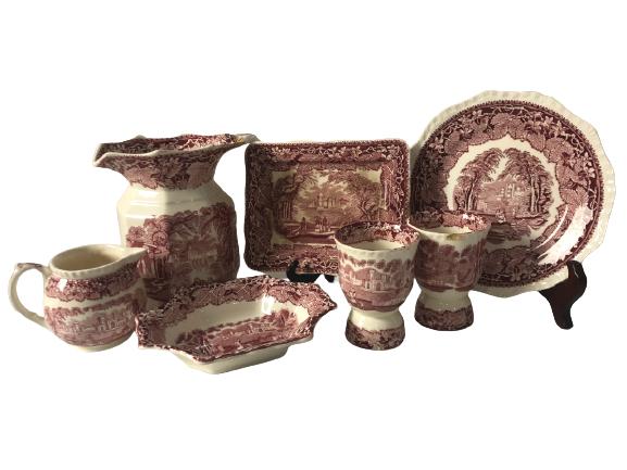 VTG MASONS CHINA "VISTA ENGLAND" 7 ASSORTED PIECES (1 of 20)