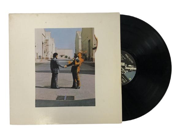 1975 PINK FLOYD "WISH YOU WERE HERE" VINYL RECORD (1 of 2)