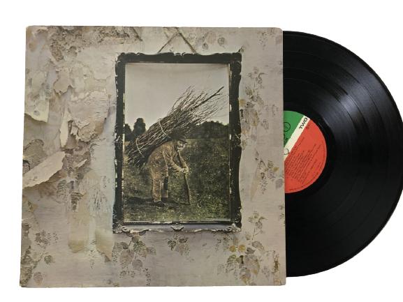 1971 LED ZEPPELIN ZOSO VINYL RECORD ALBUM (1 of 2)