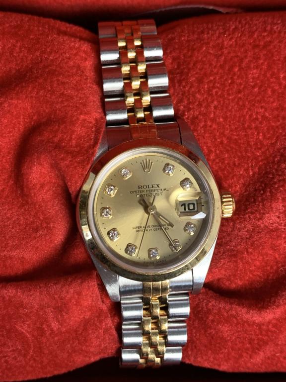 WOMEN'S 18K  ROLEX CELLINI WATCH W/ BOX (1 of 11)