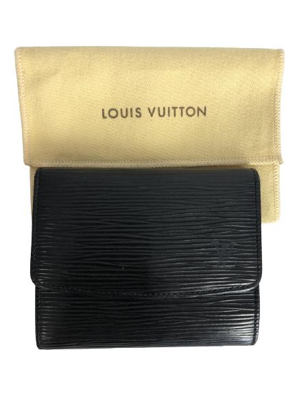 LOUIS VUITTON 12 SLOT CARD HOLDER LEATHER WALLET (1 of 9)