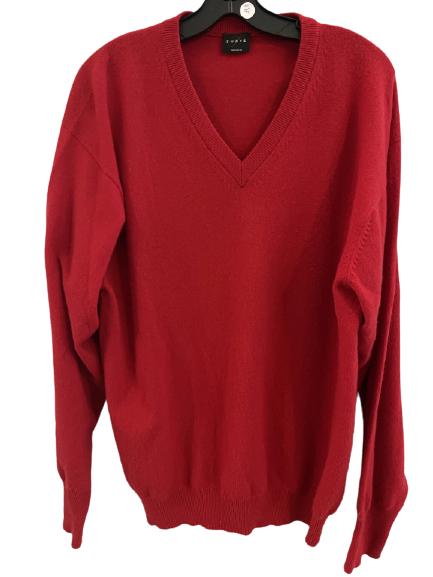 FORTE CASHMERE SWEATER MEN'S SIZE L: FORTE CASHMERE SWEATER MEN'S SIZE L -VERY GOOD PREOWNED CONDITION