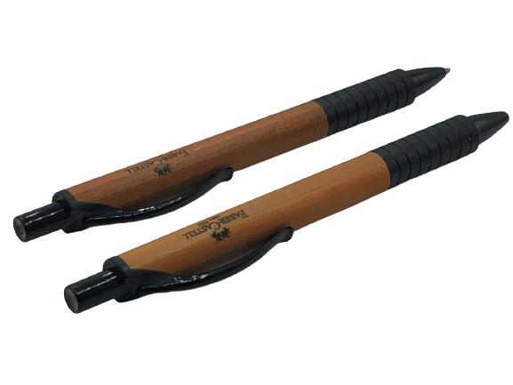 FABER CASTELL WOOD ROLLER PEN & MECHANICAL PENCIL (1 of 4)