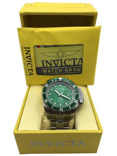 Invicta Men's Grand Diver Automatic Green Watch