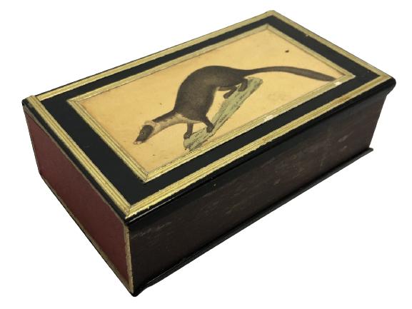 VTG CYRILLE DE MESTRAL ENAMEL MATCH STRIKER BOX (1 of 8)