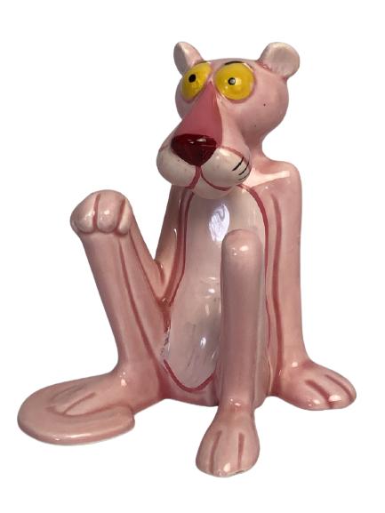 VTG UAC. GEOFFREY PINK PANTHER PORCELAIN FIGURINE (1 of 5)