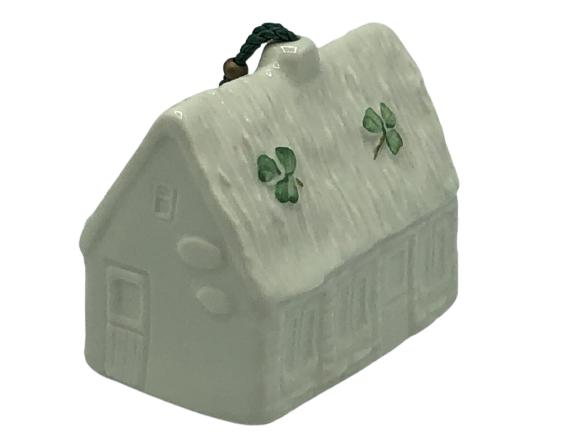 BELLEEK FINE PARIAN CHINA IRISH BELL ORNAMENT 3" (1 of 8)