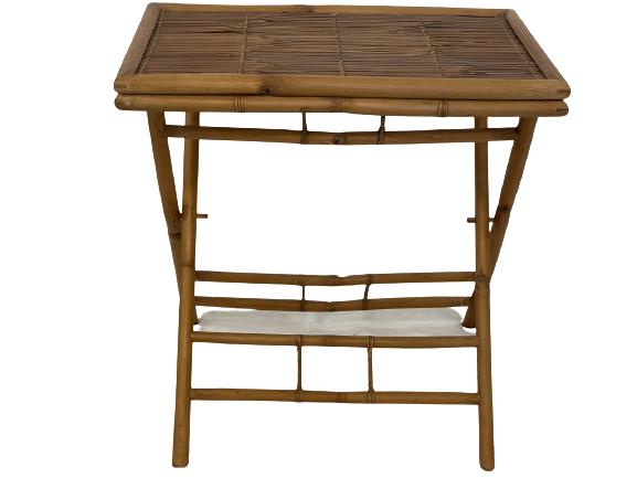 VINTAGE BAMBOO FOLDING TABLE (1 of 5)