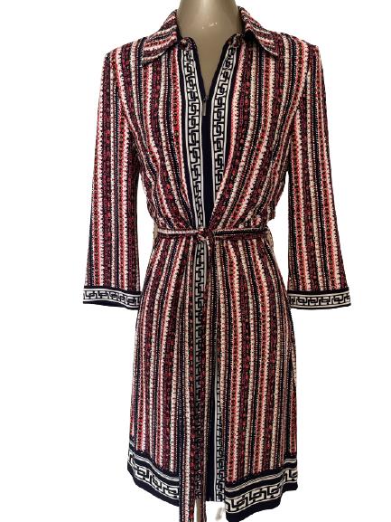 LAUNDRY BY SHELLI SEGAL BLACK /RED DRESS  SZ 10 (1 of 3)