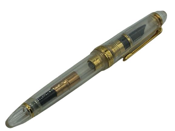 SAILOR JAPAN GOLD & CLEAR 1911 FOUNTAIN PEN (1 of 5)