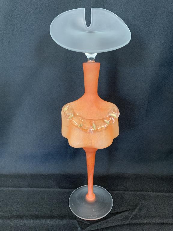 VTG KOSTA BODA ART GLASS DECANTER/PERFUME BOTTLE (1 of 6)